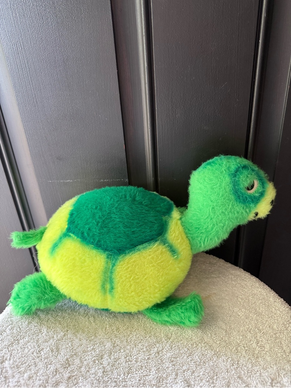 RARE Vintage 1975 Animal Fair Turtle 11" Plush Stuffed Animal Toy